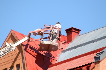 Roof painting in Heidelberg, Pennsylvania by Mario's Painting & Home Maintenance, LLC