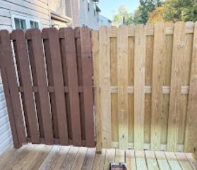 Fence Painting in Squirrel Hill, PA (1)
