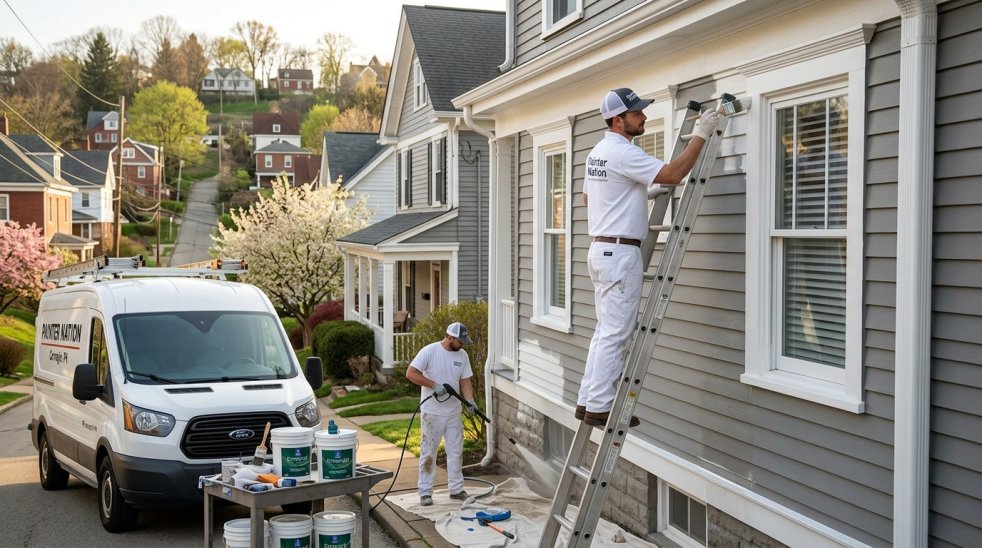 Exterior Painting Season in Pittsburgh: What Homeowners Need to Know Before Booking